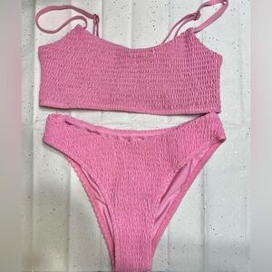 Mosmann Australia Pink Textured Swimwear